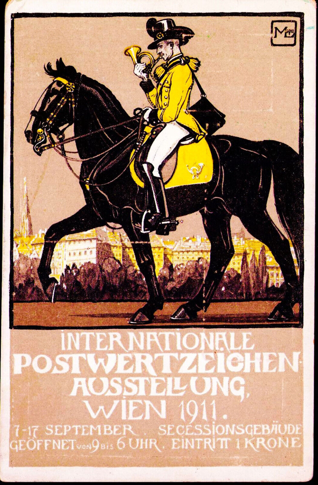 International Stamp Show 1911 Wien Austria