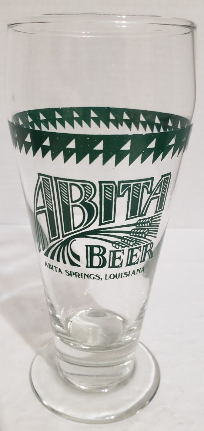 Abita Brewing Co. Abita Springs Louisiana Footed Pilsner Beer Glass
