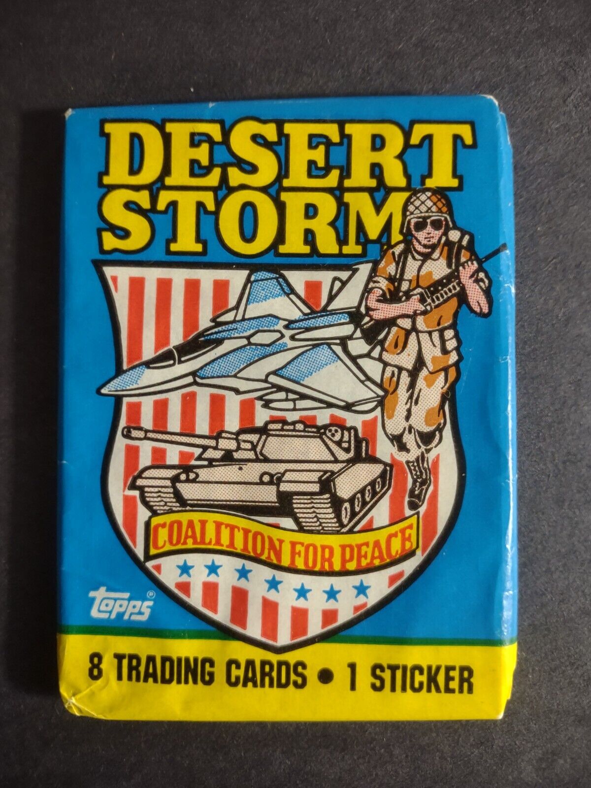 1991 Desert Storm Coalition For Peace Trading Cards Unopened Pack