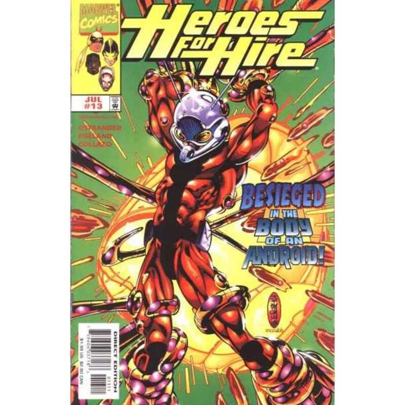 Heroes for Hire (1997 series) #13 in Near Mint condition. Marvel comics [o|