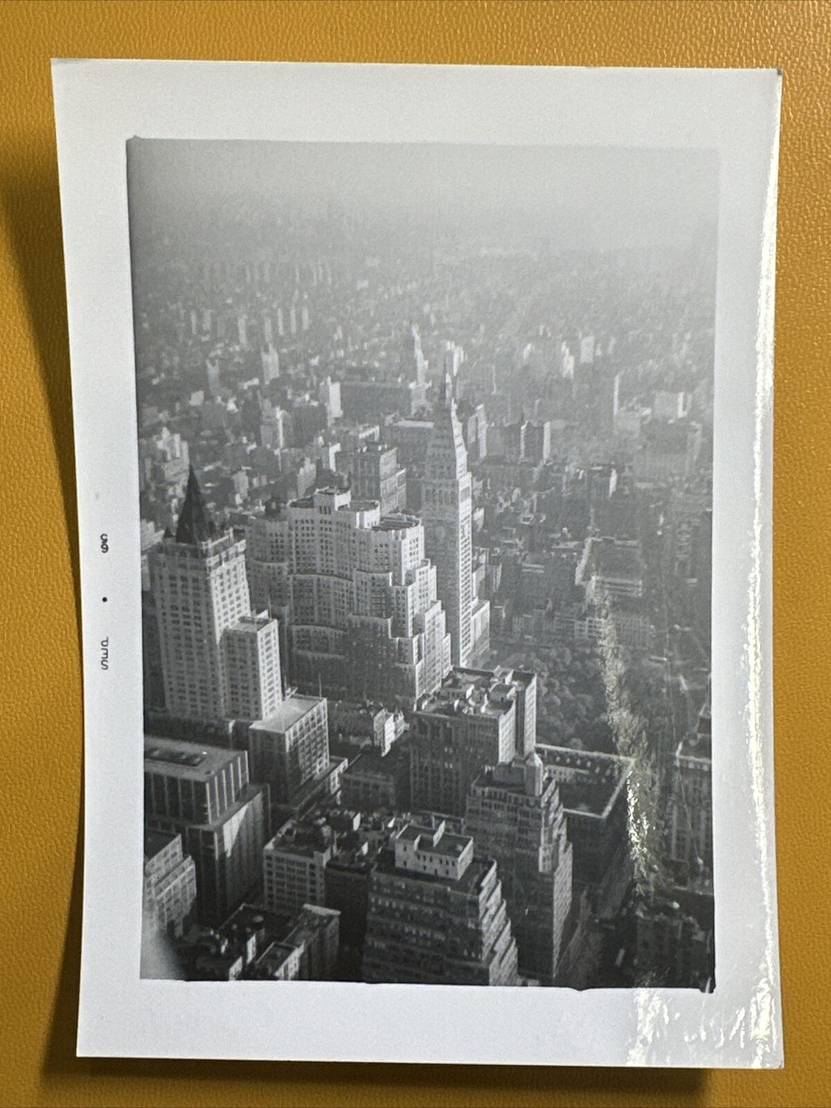 New York City VINTAGE PHOTO 1965 Downtown View ORIGINAL snapshot