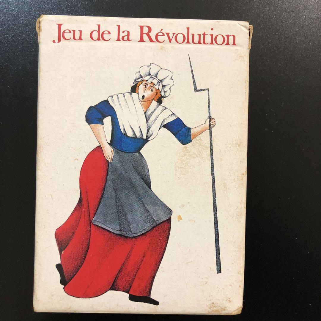 Rare Grimaud Playing Cards Jeu De La Revolution Japan RK