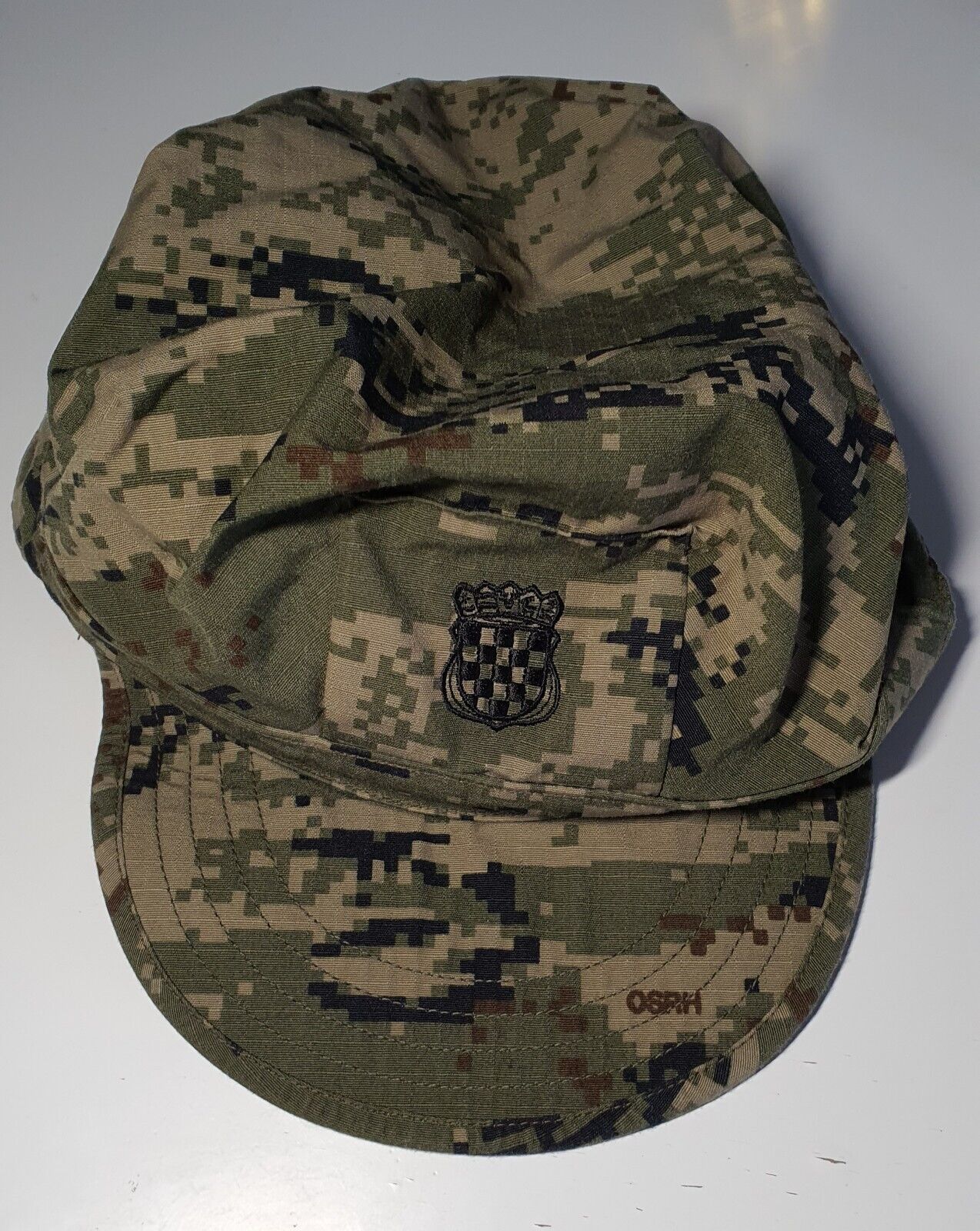 Croatia NATO Military Hat, digital camouflage jacket army uniform