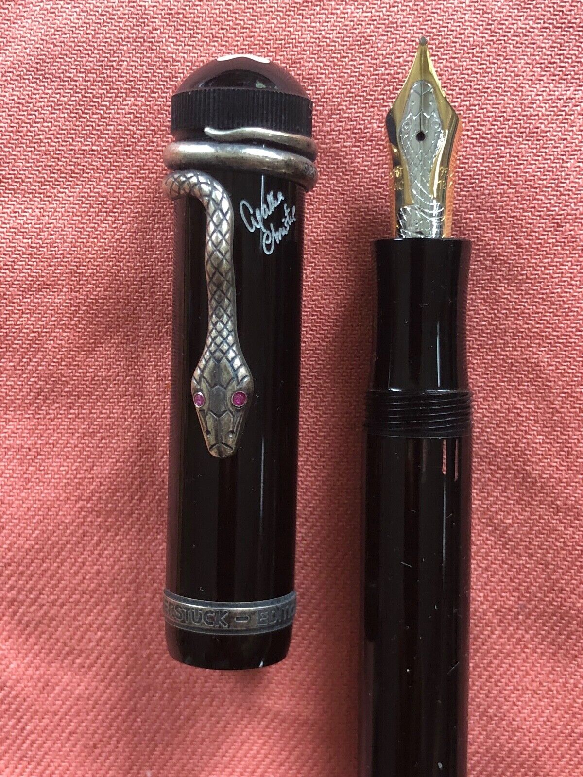 Agatha Christie Montblanc fountain pen Ltd edition 1993 161/3000