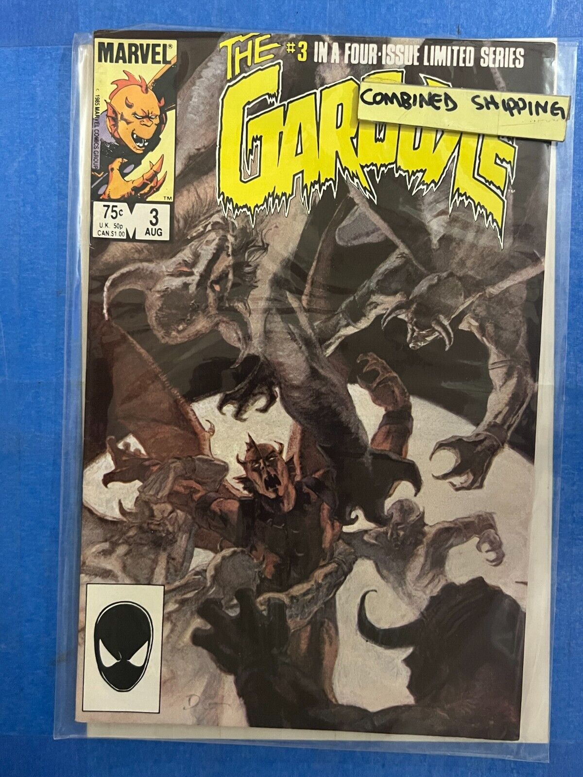 THE GARGOYLE #3 Marvel Comics 1985 diect| Combined Shipping B&B