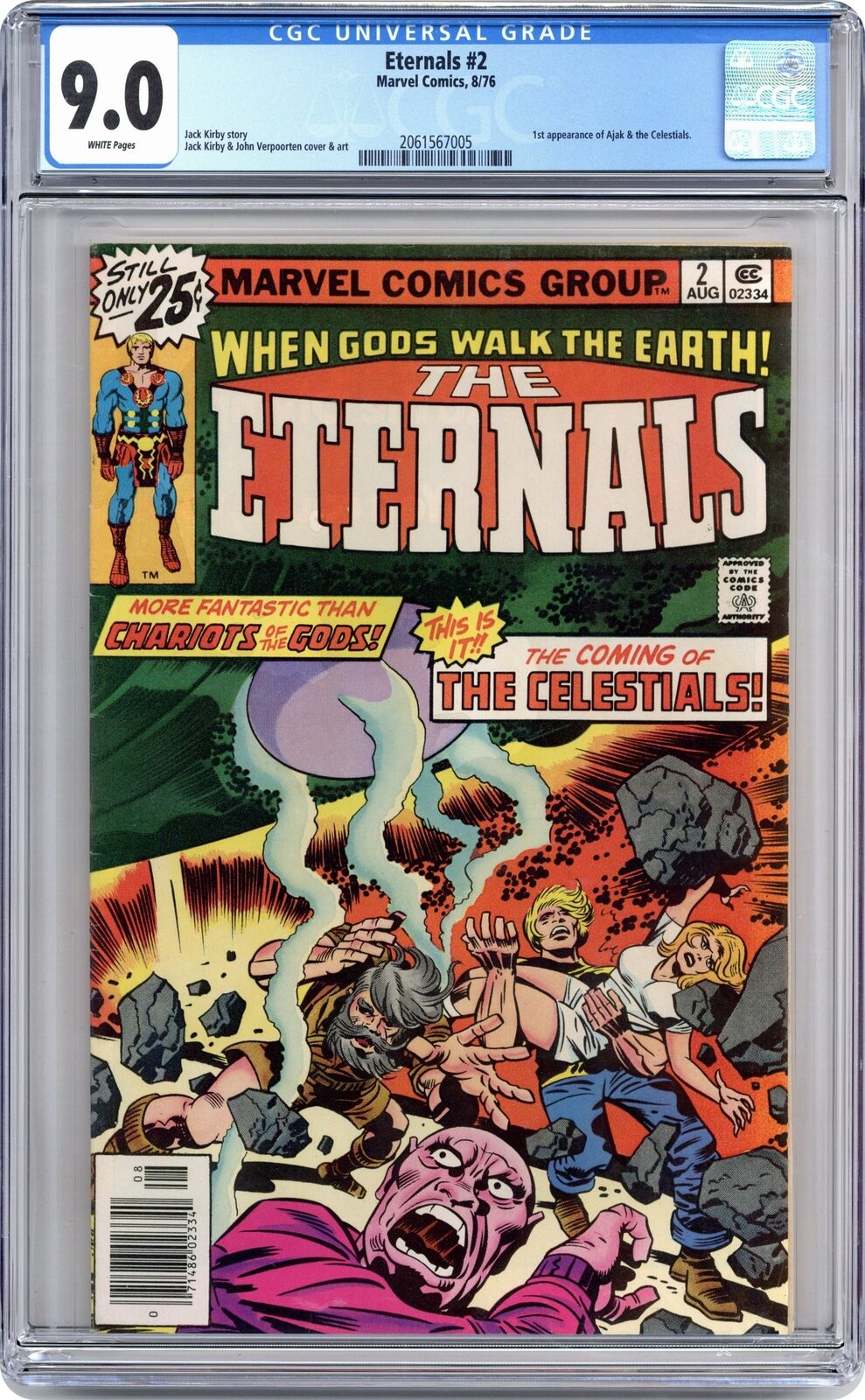 Eternals #2 CGC 9.0 1976 2061567005