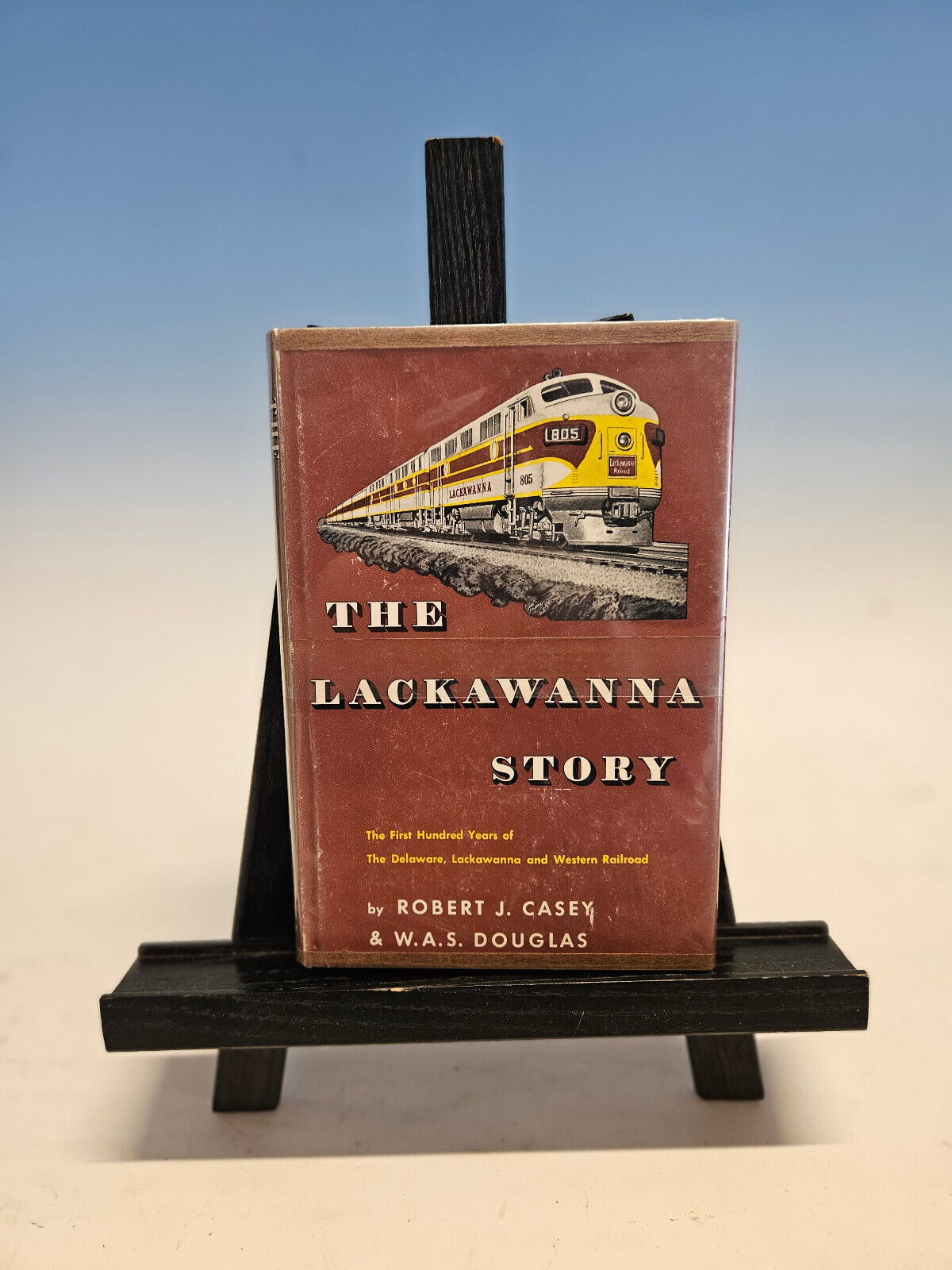 Vintage Railroad Book - The Lackawanna Story by Robert Casey and W.A.S. Douglas