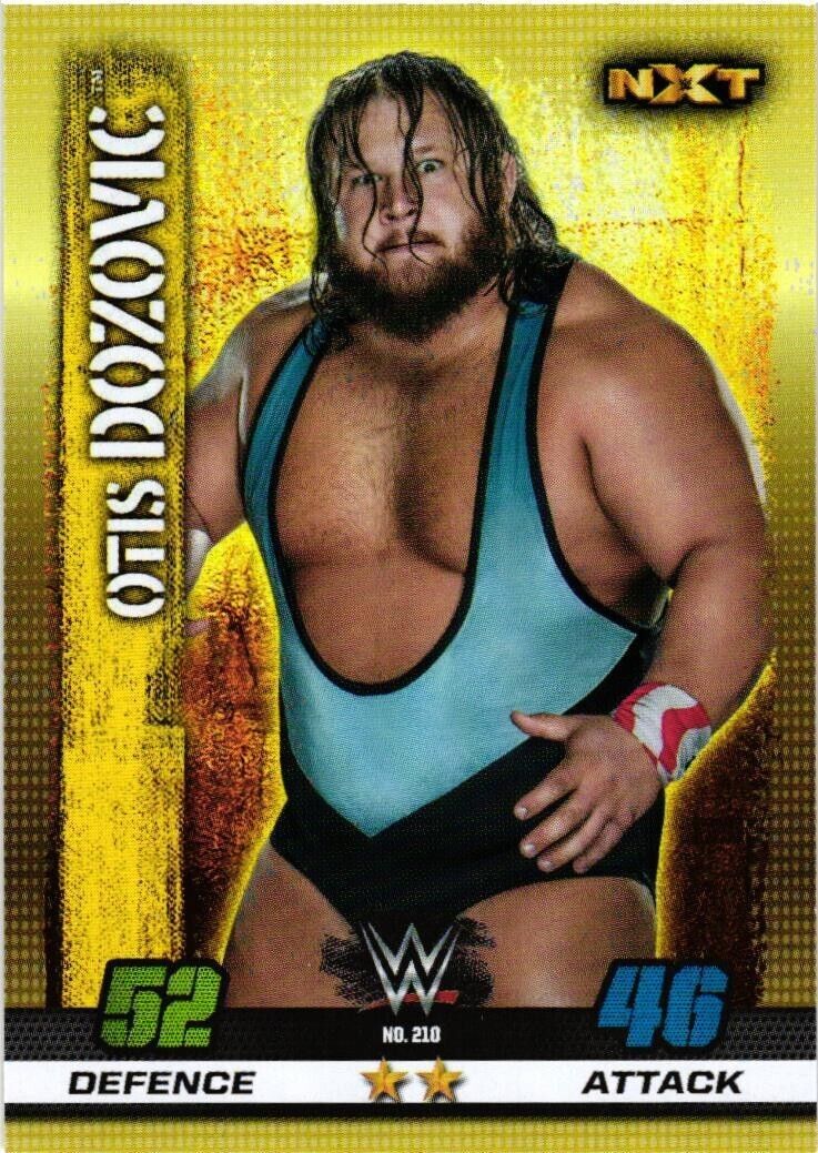 2017 WWE Topps Slam Attax NXT Otis Dozovic Card