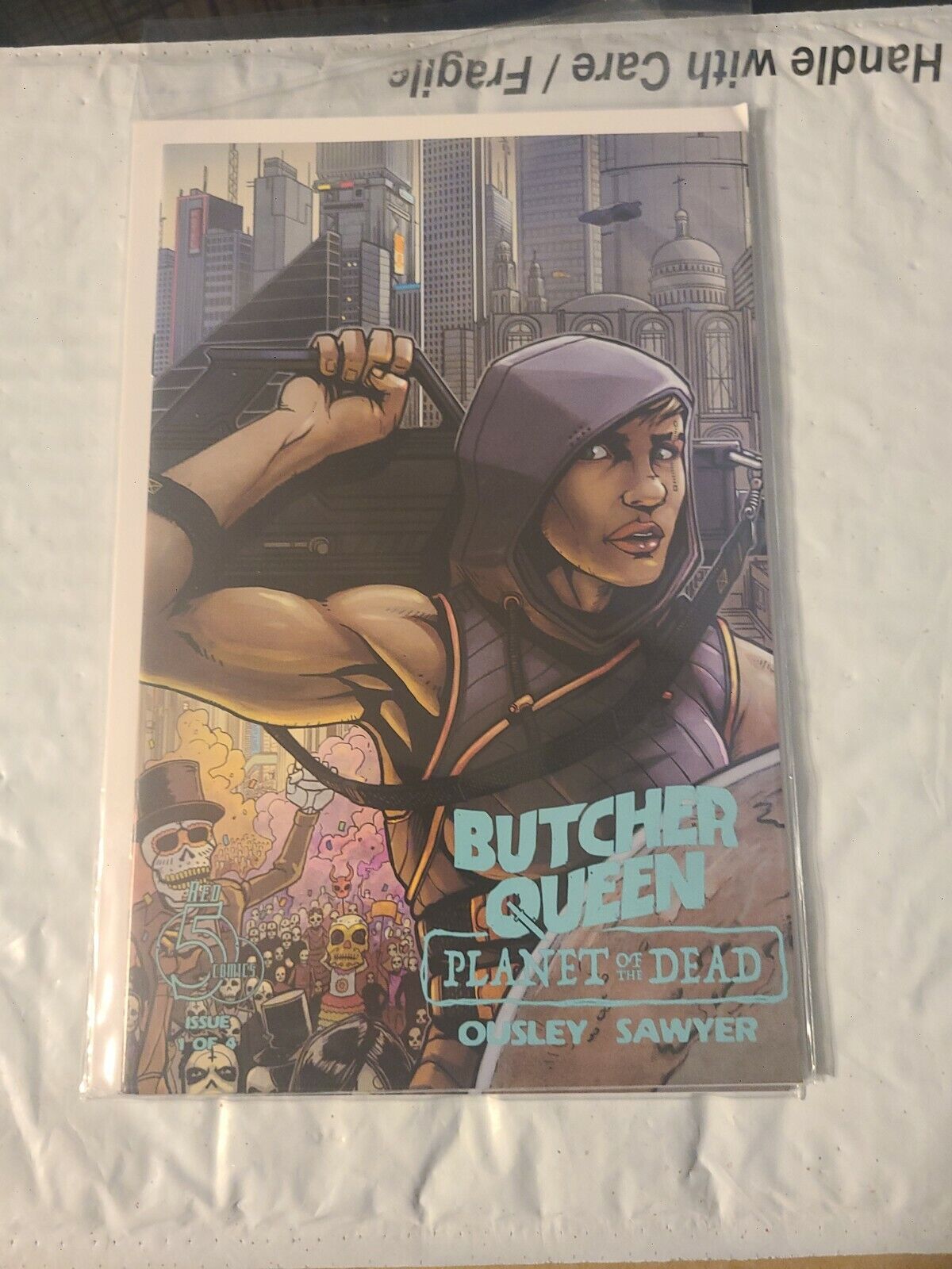 BUTCHER QUEEN Planet of the Dead 1 NM 1A Main first 1st print red 5 comics
