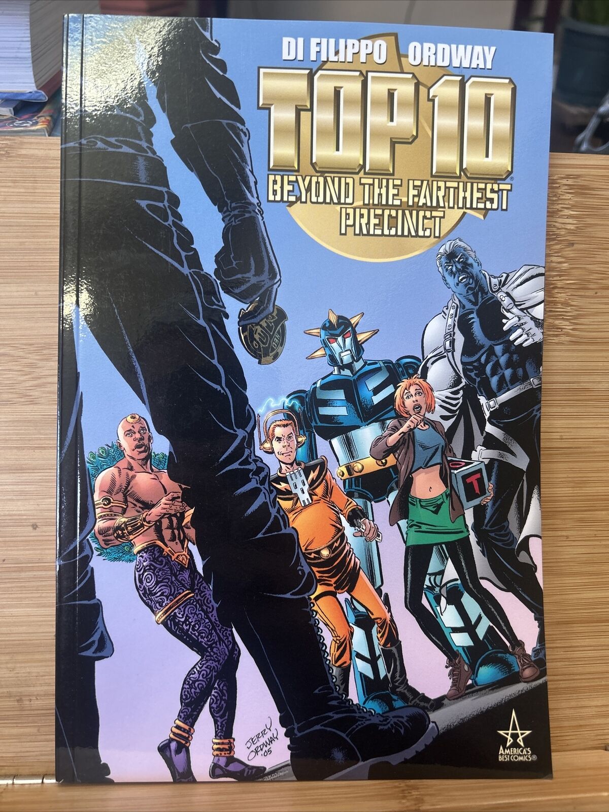 Top 10 Beyond the Farthest Precinct #3 of 5 Comic Book America\'s Best Comics Ee