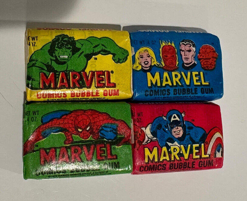 1979 Topps Marvel Comics Hulk Spider-Man Bubble  Gum Unopened Set Very Rare