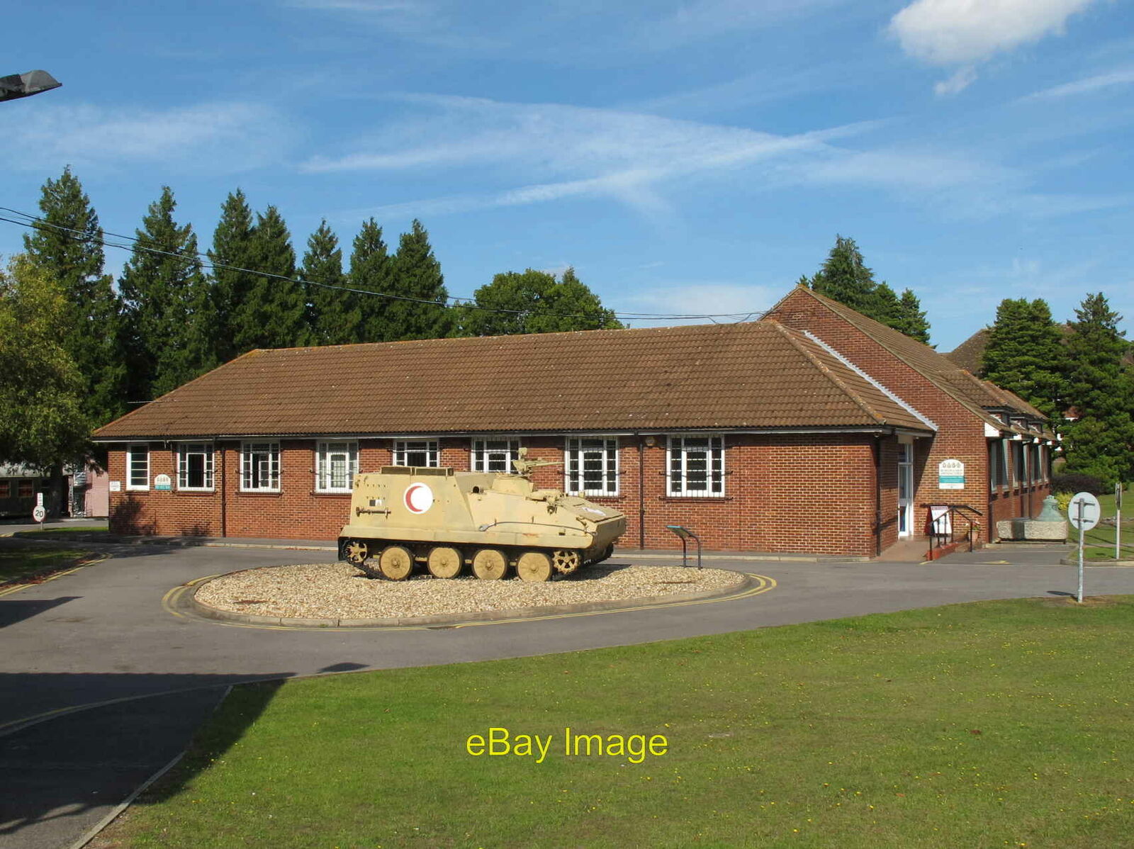 Photo 6x4 Army Medical Services Museum with Iraqui armoured ambulance The c2011