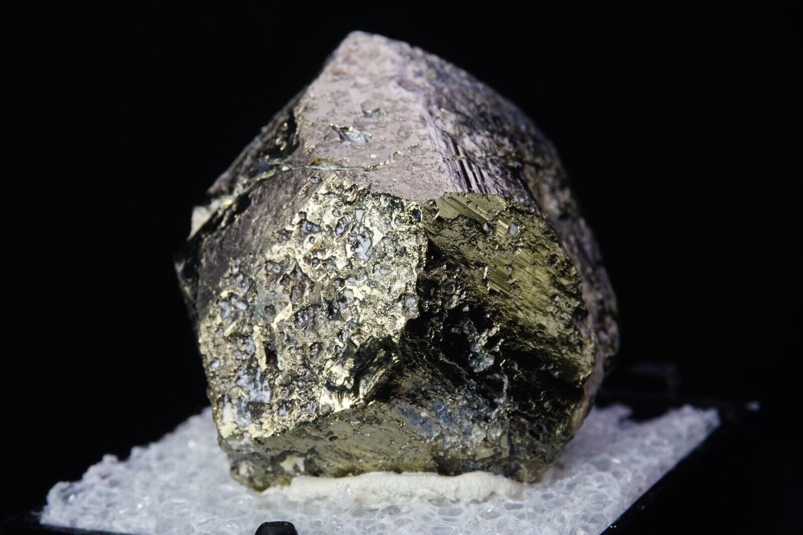 Pyrite Octahedron / Thumbnail Mineral Specimen / Bingham Canyon Mine, Utah