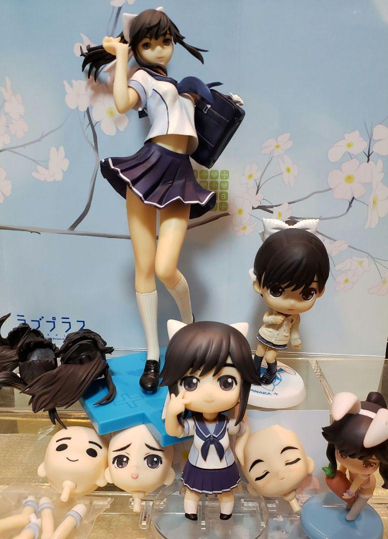 Love Plus Figure lot of 4 Nendoroid Manaka Takane School uniform 1/8 scale  
