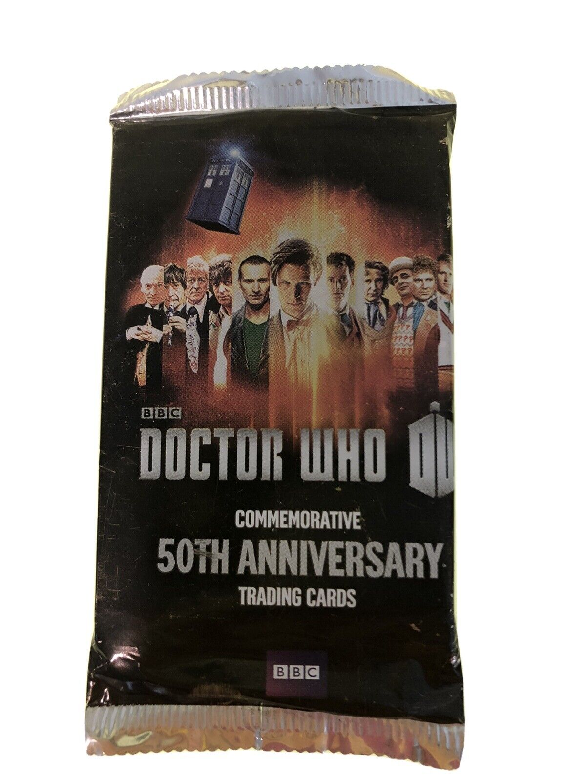 RARE BBC Topps Dr. Who 50th Anniversary Trading Card Pack SEALED/UNOPENED