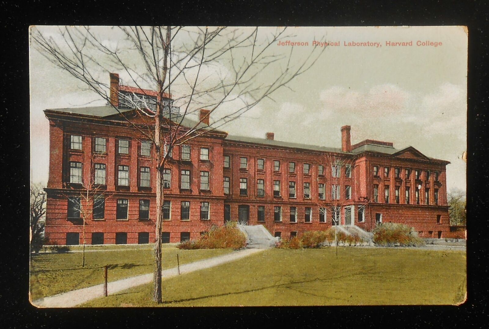 1910s Jefferson Physical Laboratory Harvard College Cambridge MA Middlesex Co PC