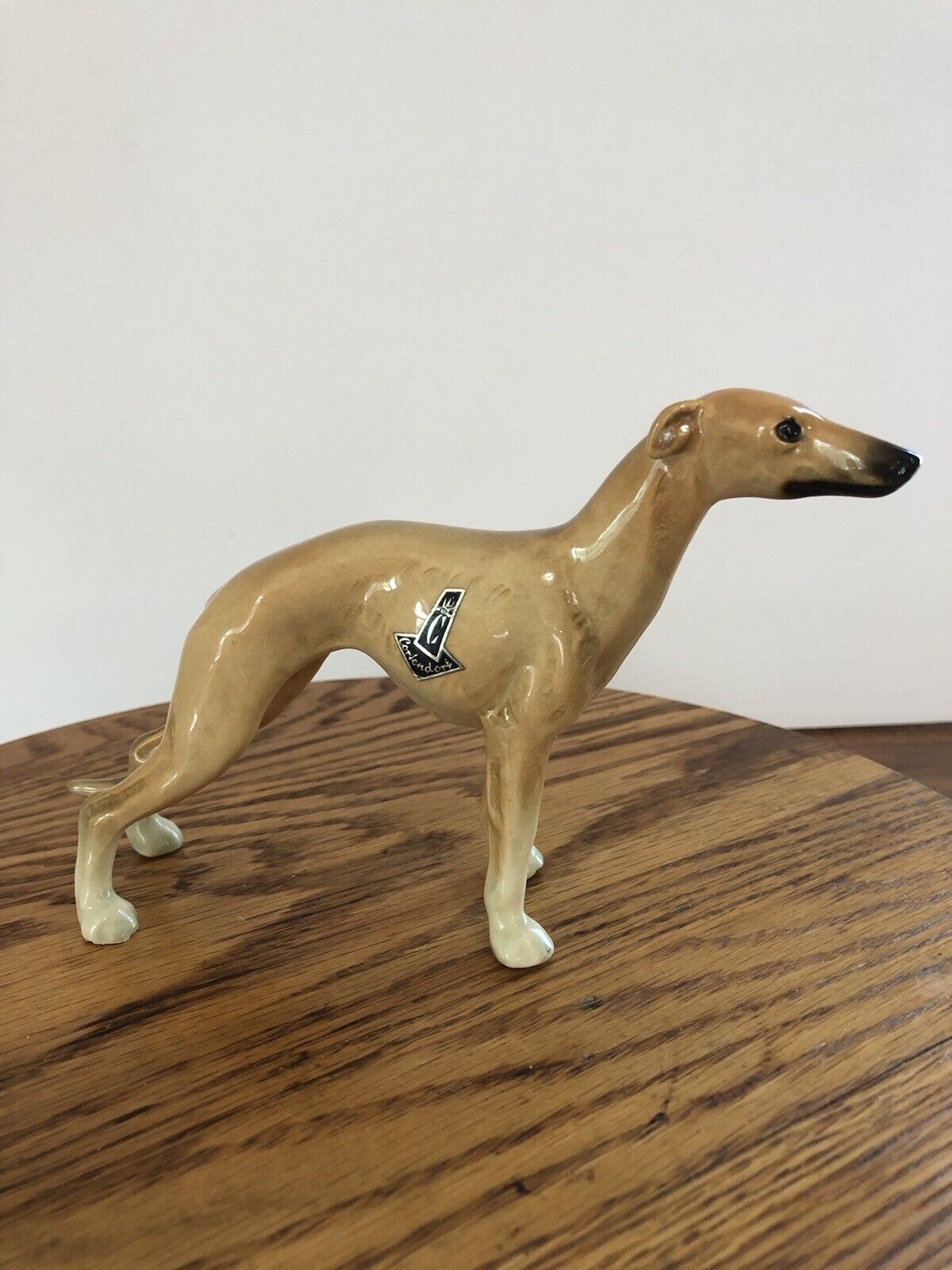 Vintage Cortendorf Greyhound Figurine. 
