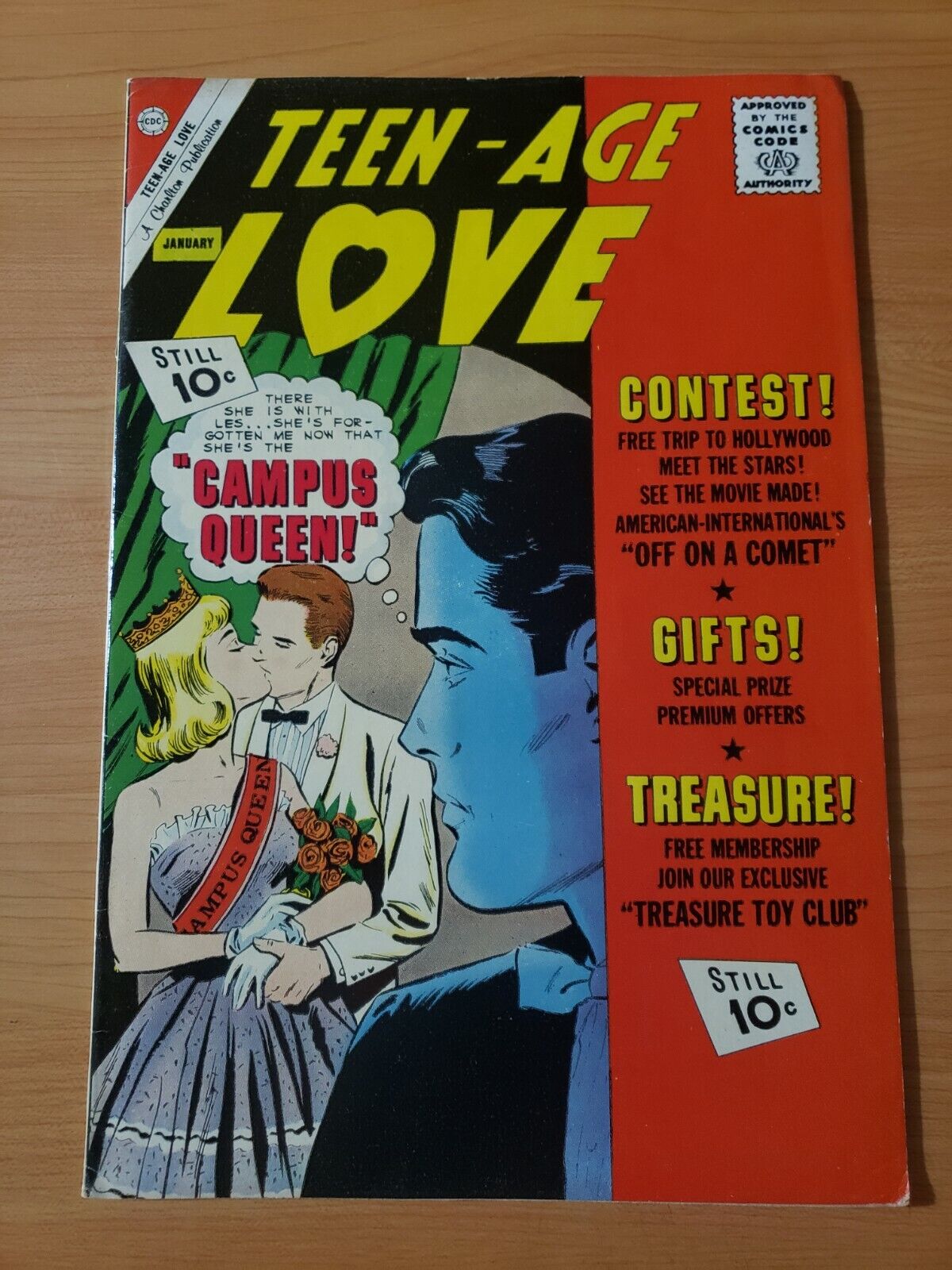 Teen-Age Love #24 ~ VERY FINE - NEAR MINT NM ~ (1962, Charlton Comics)