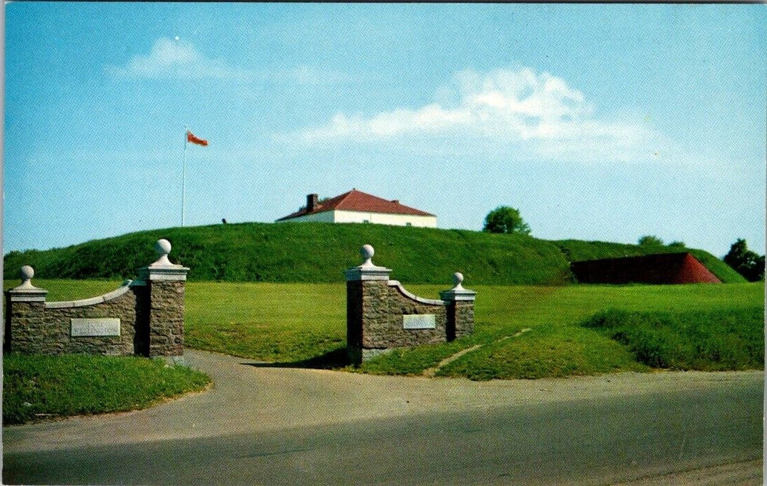 Postcard Canada Fort Wellington 1812 War Site Usa Unposted (a3)