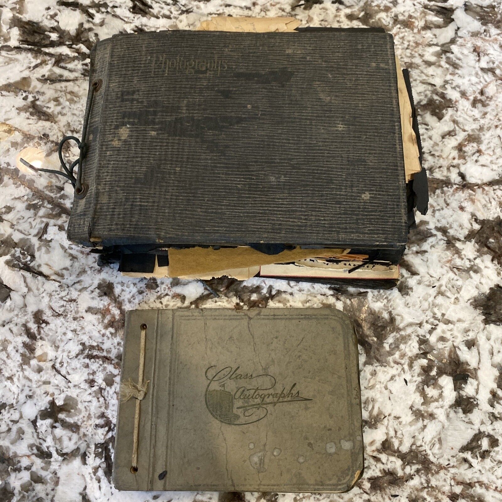 1927, 1928 Photographs And Autograph Book- From Texas- So Many Neat Things