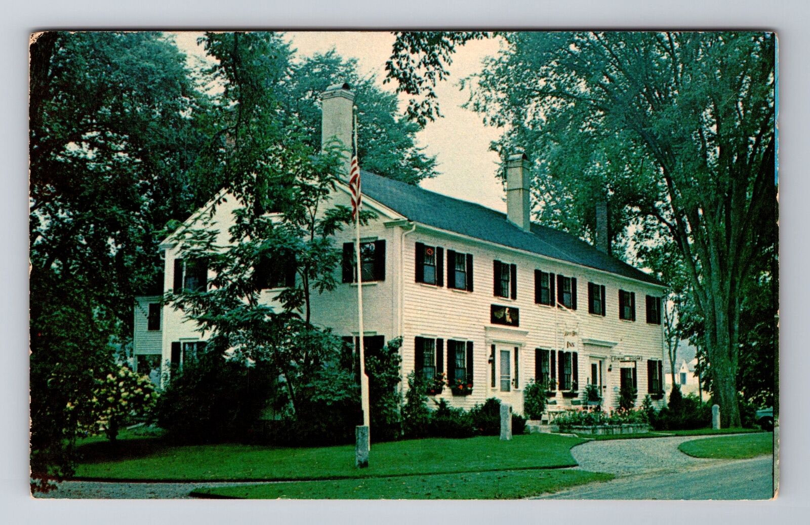 Blue Hill ME-Maine, Blue Hill Inn, Advertisement, Vintage Souvenir Postcard