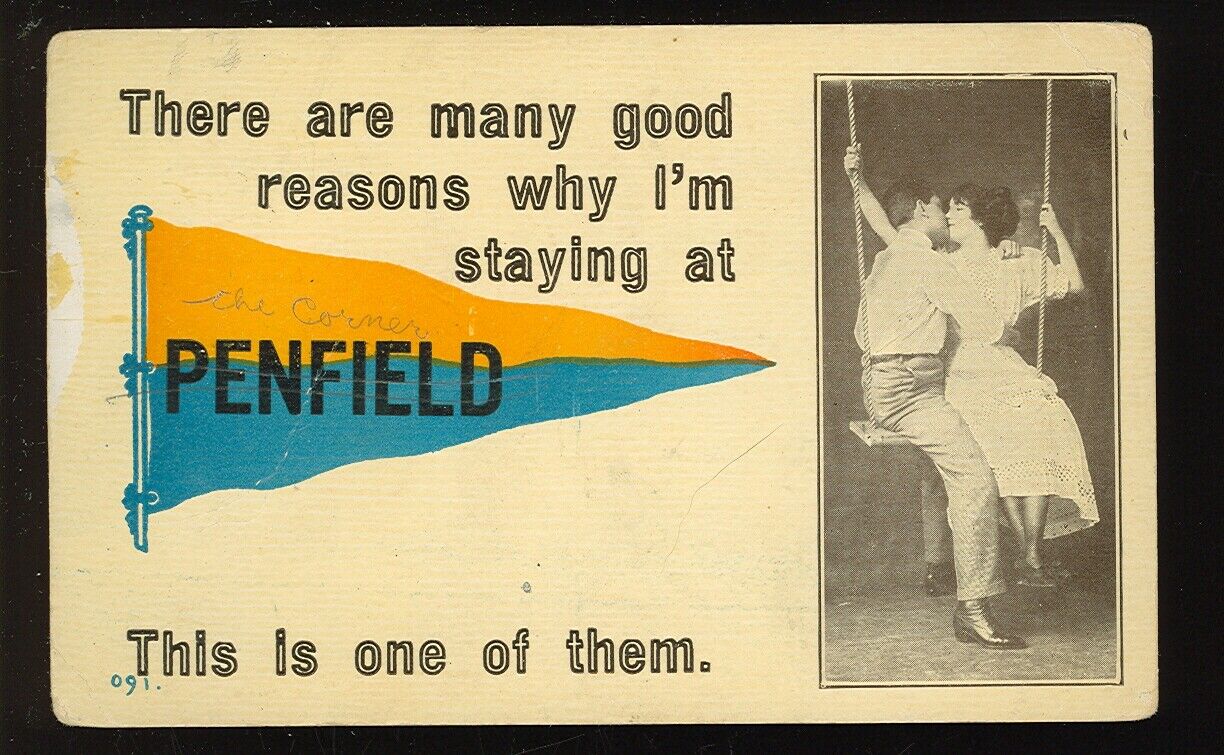 1912 Posted - Penfield, Pennsylvania - Comic (PmiscPA45