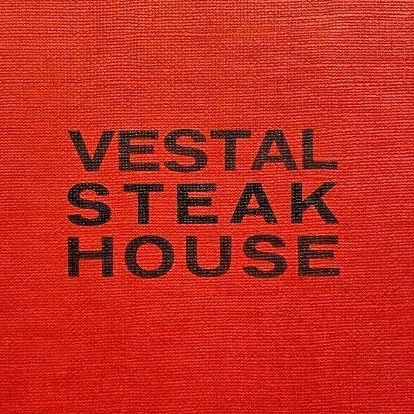 Vintage 1950s Vestal Steak House Restaurant Menu Binghamton Route 17 New York
