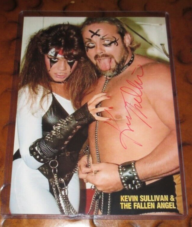 Kevin Sullivan Prince of Darkness signed autographed photo WWF WCW Florida