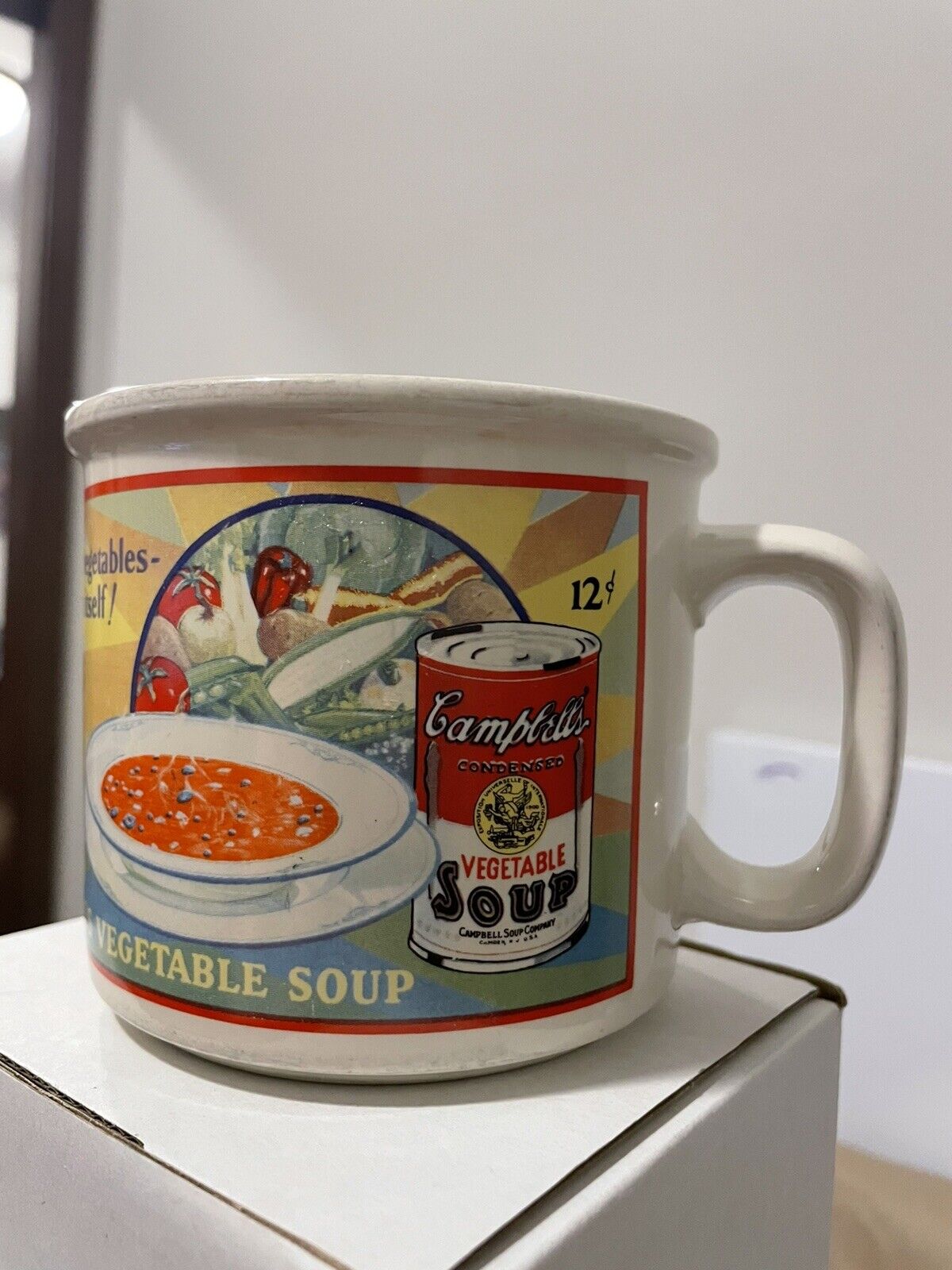Vintage 1993 Campbell's Vegetable Soup Mug by Westwood