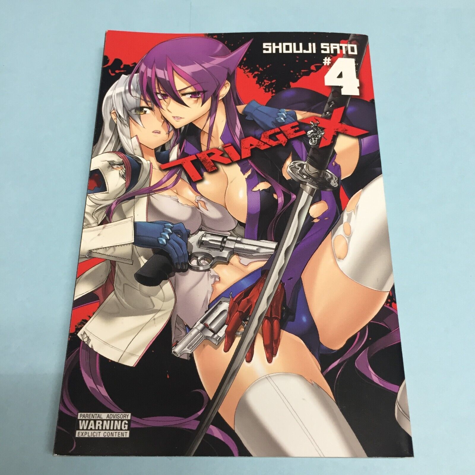 Tri Age X Triage X Volume 4 Manga English Vol Shouji Sato