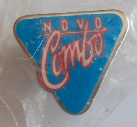 NOVO COMBO Pinback Rare 1981 Michael Shrieve City Bound Collectable New Wave E