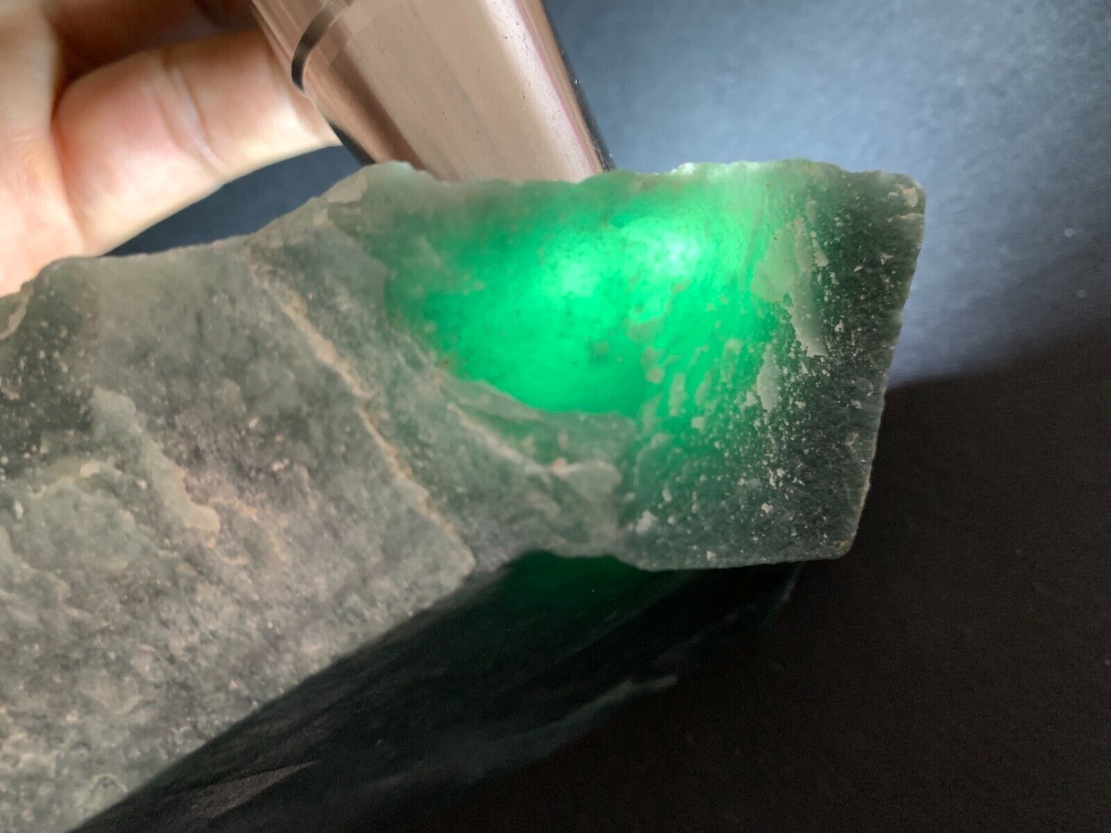 1.06kg Genuine Guatemala Jade Jadeite Rough Raw Slabs Original Rare Stone