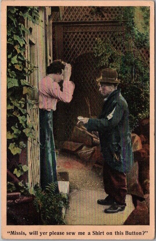 Vintage 1908 Comic Postcard \