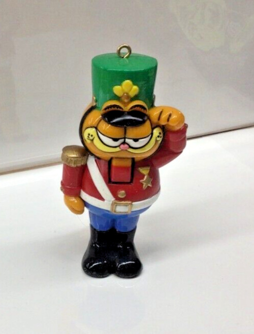 Vintage Garfield Nutcracker Christmas Ornament