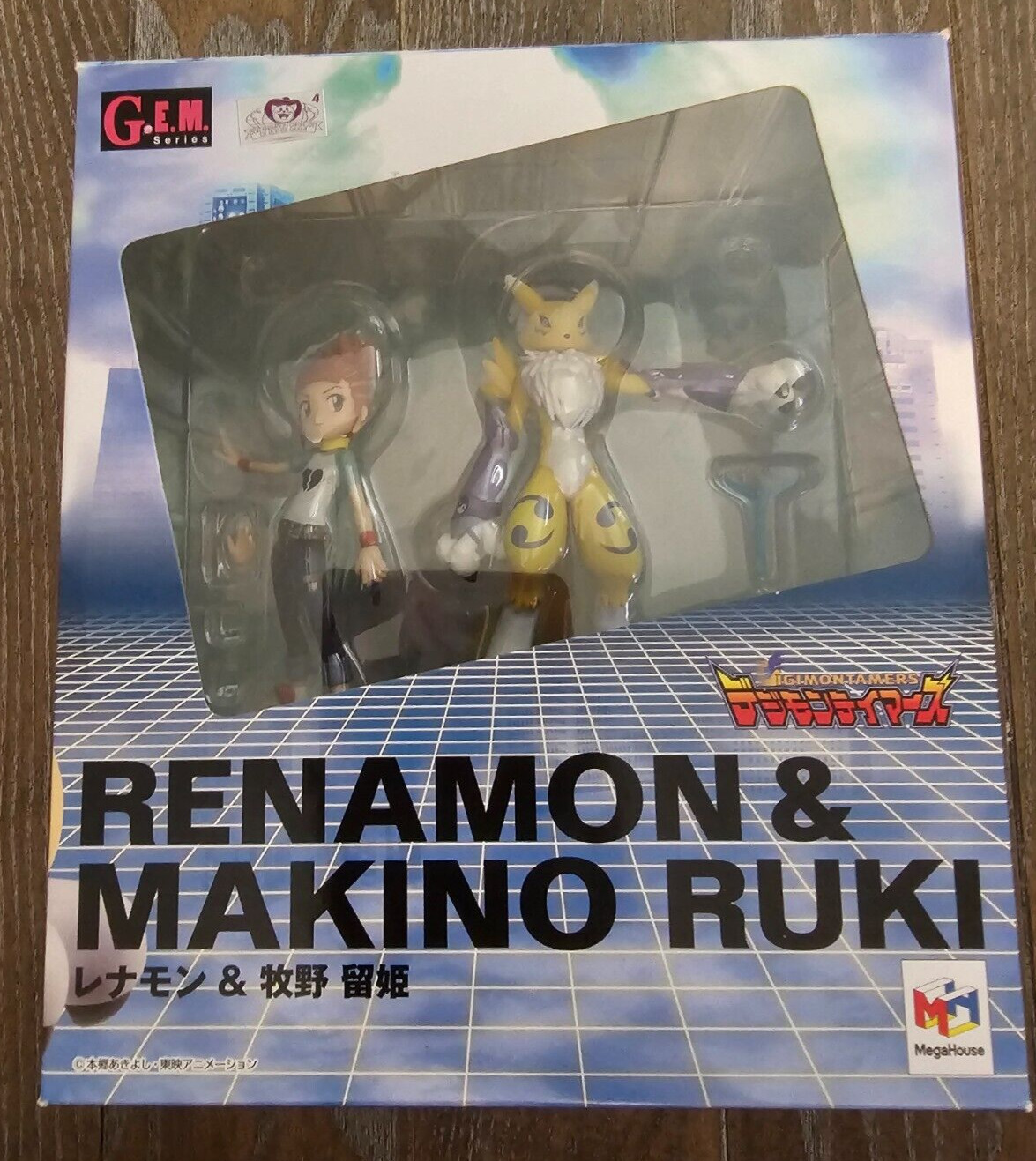 G.E.M. Series Digimon Adventure Renamon & Makino Ruki Figure Megahouse