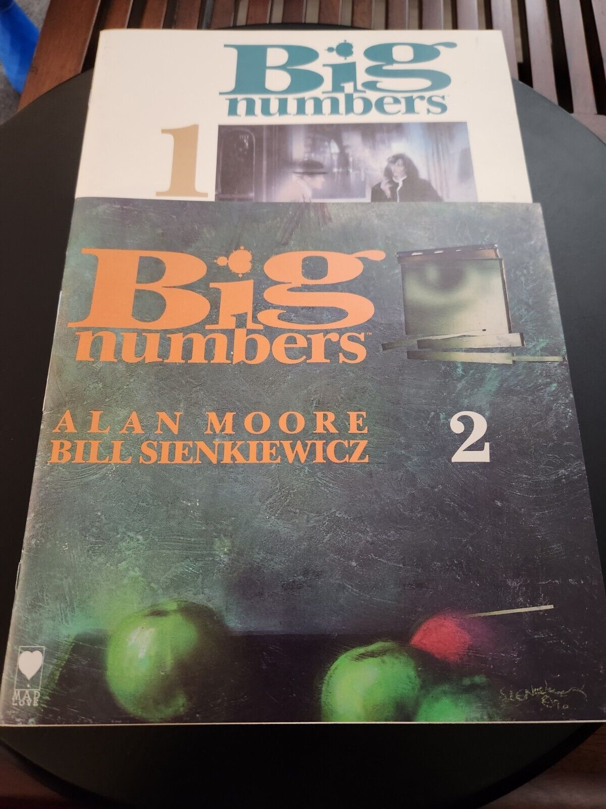 Alan Moore/Bill Sienkiewicz Big Numbers Vol 1-2 1990 Experimental graphic story 