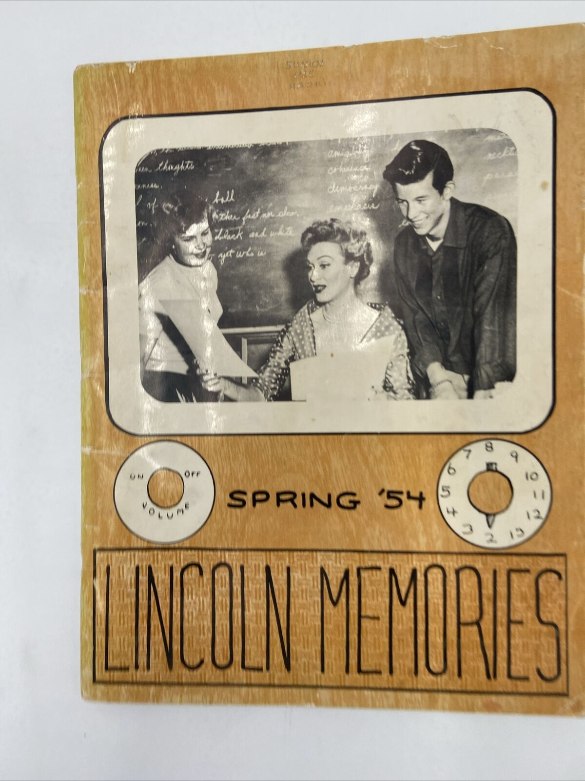 Abraham Lincoln Junior High School 1954 Yearbook Memories