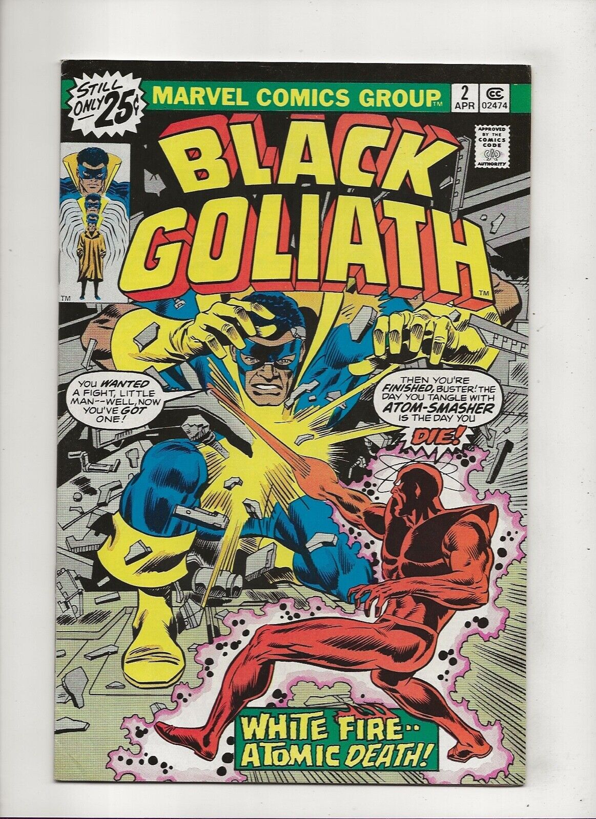 Black Goliath #2 (1976) VF- 7.5