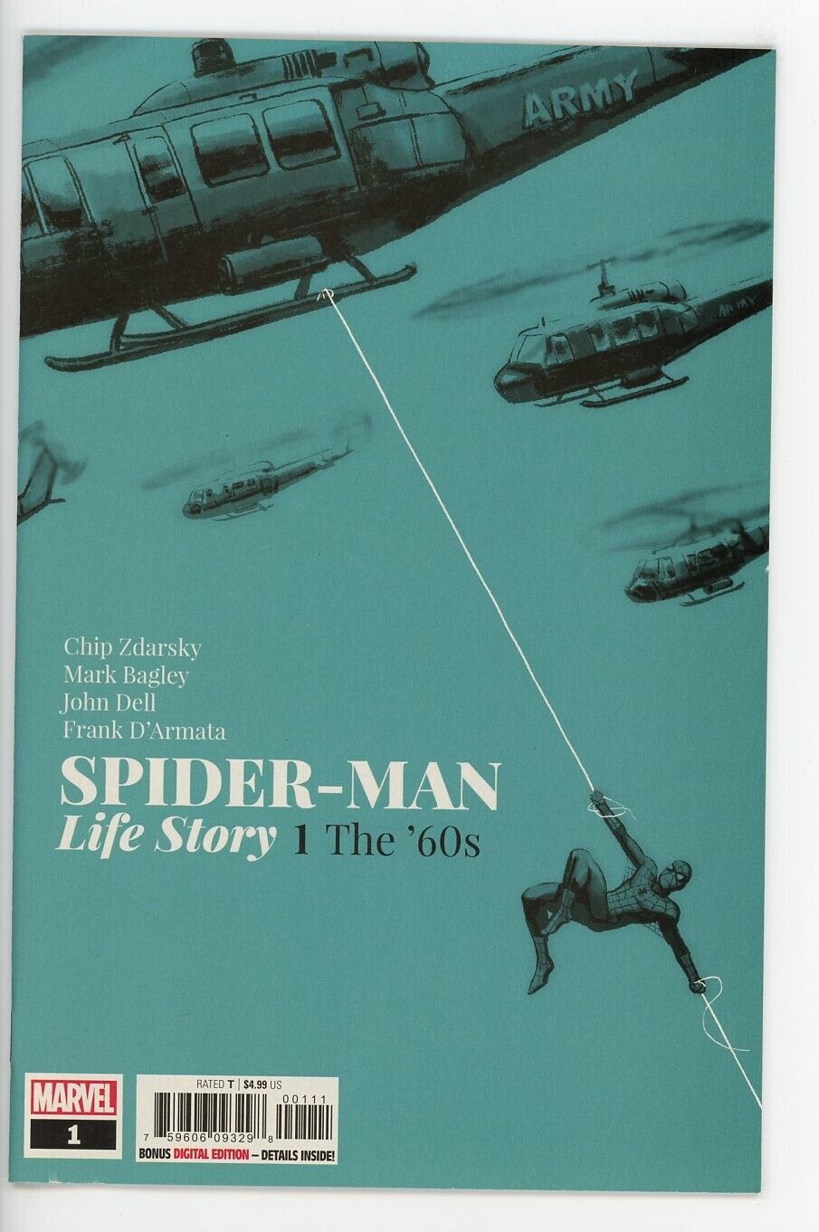 SPIDER-MAN: LIFE STORY #1 NEAR MINT 2019 CHIP ZDARSKY COVER 1st PRINT b-188