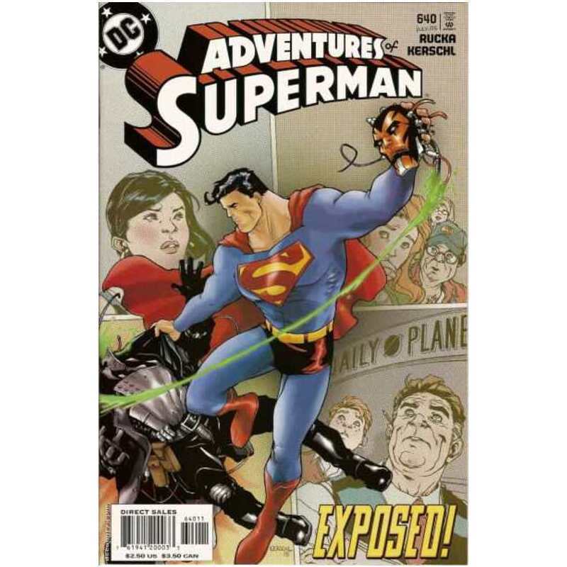 Adventures of Superman #640  - 1987 series DC comics NM [e,