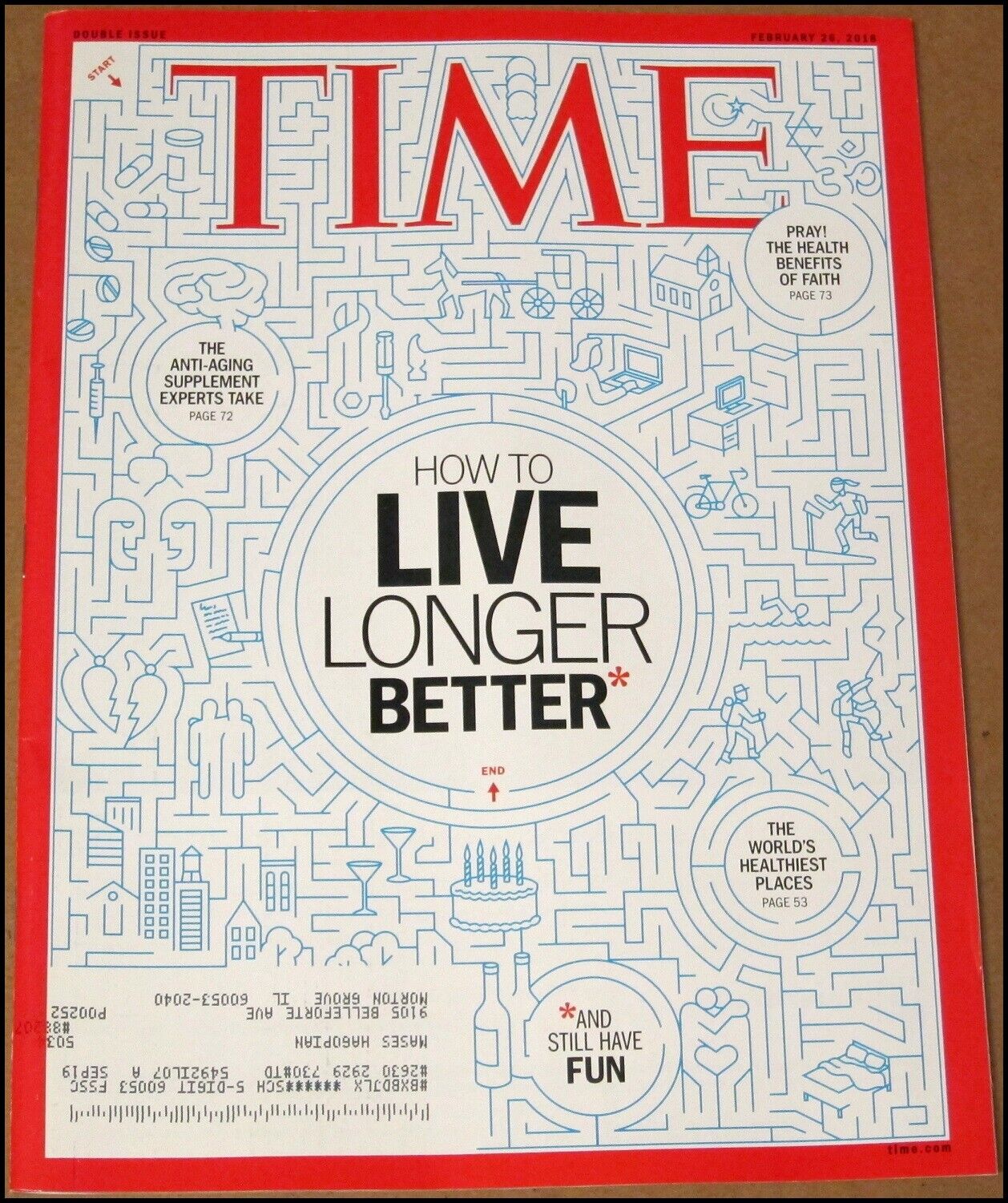 2/26/2018 Time Magazine How To Live Longer Better Winter Olympics Jordan Peele