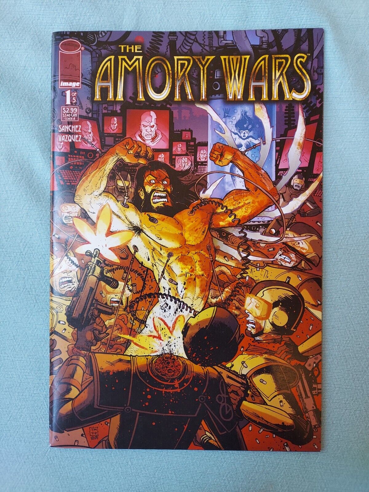 Amory Wars #1 - Image Comics, HTF, 2007, mid grade copy