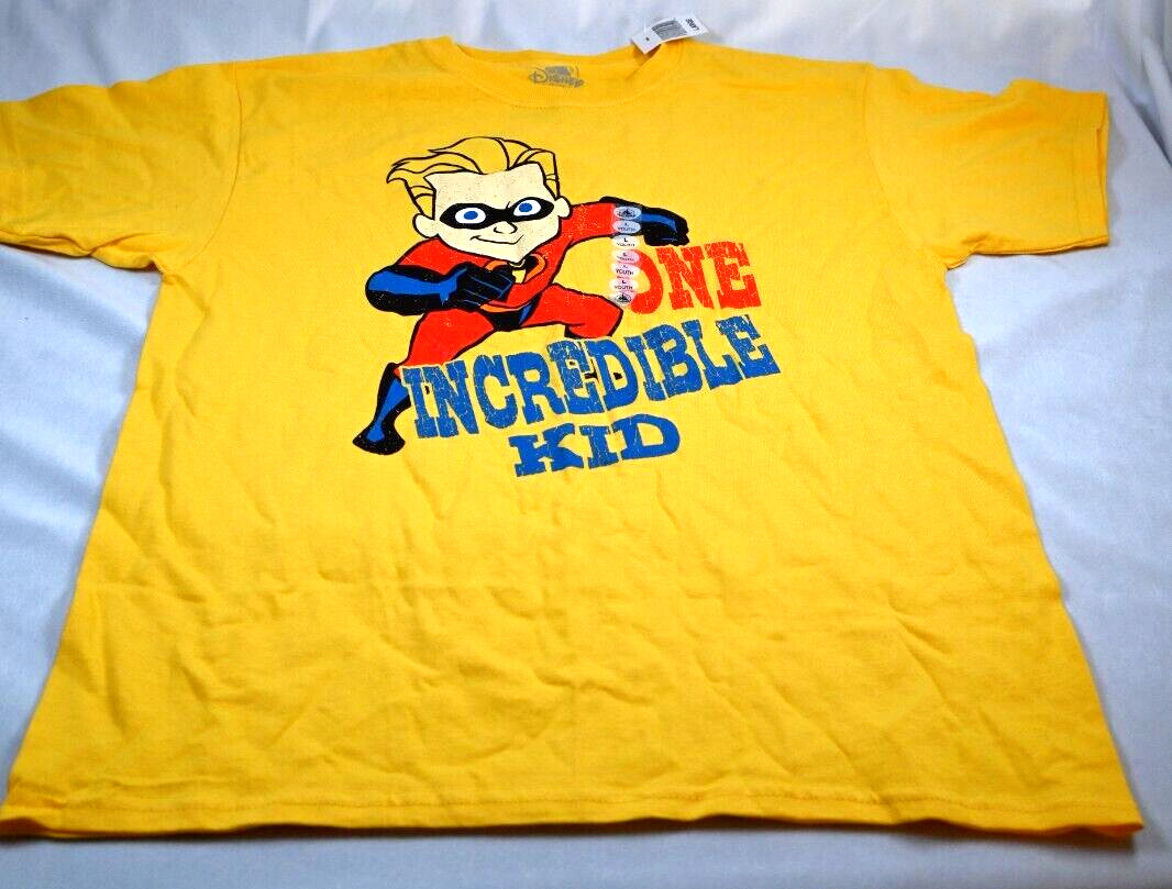 Disney The Incredibles DASH ONE INCREDIBLE KID Youth Large T-Shirt