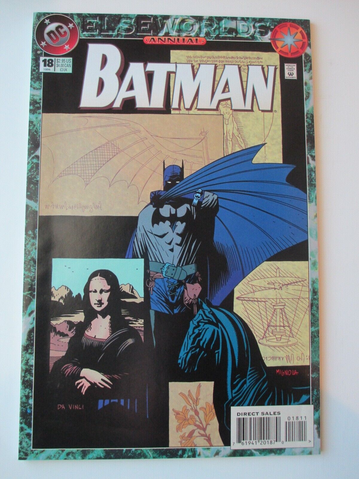 BATMAN ANNUAL  18    FINE+   (COMBINED SHIPPING) SEE 12 PHOTOS
