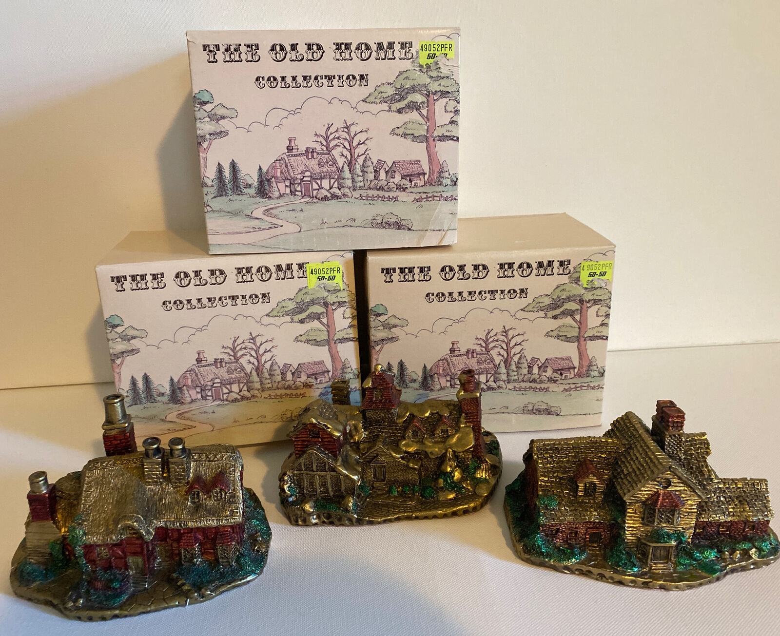 The Old Home Collection W/ Box- Novelino #PC-9013 (2) PC-9012 (1)