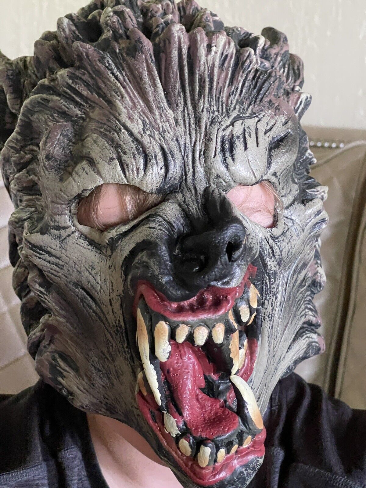 Werewolf Rubies Costume Co 2010  Rubber Latex Mask Halloween