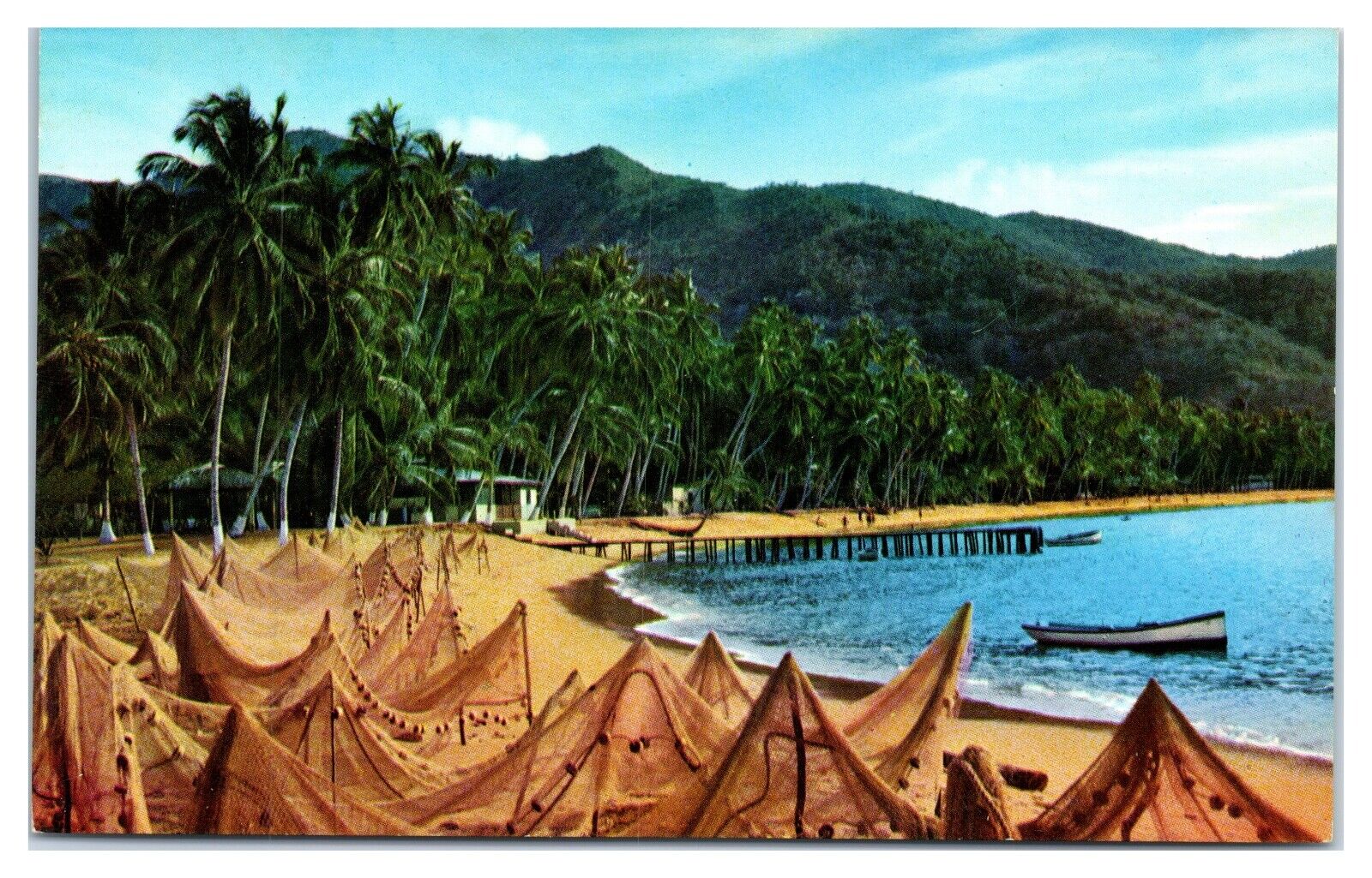 Postcard - Playas Pintorescas in Venezuela Chrome