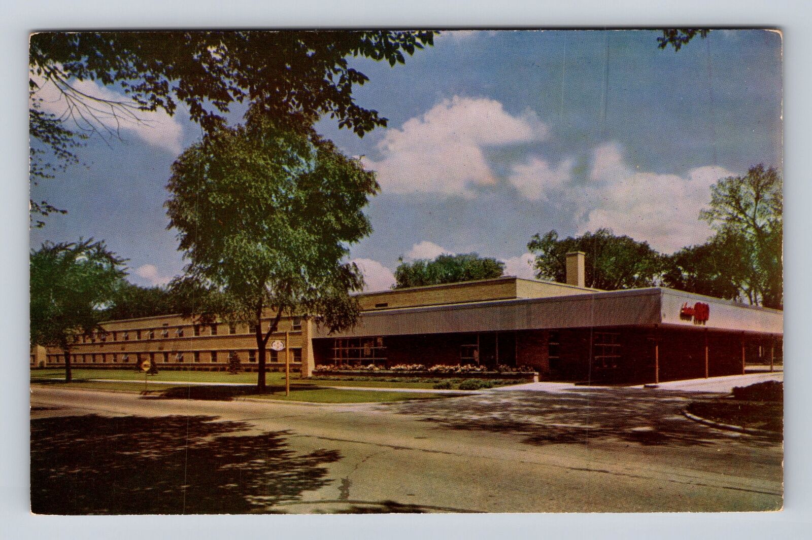 Wisconsin Rapids WI-Wisconsin, Hotel Mead Advertising, Vintage Souvenir Postcard