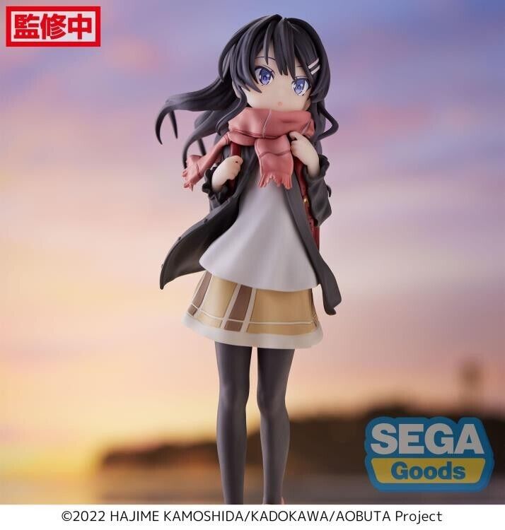 Sega Rascal Does Not Dream Knapsack Kid Luminasta Figure Mai Sakurajima 
