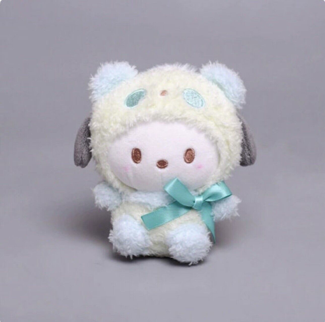 Sanrio Pochacco Keychain Plush Kuromi Doll Keyring Hello Kitty Plushie Gift